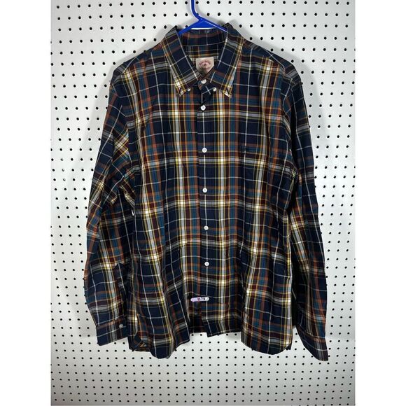 Brooks Brothers red fleece button down shirt size xl - Picture 1 of 4